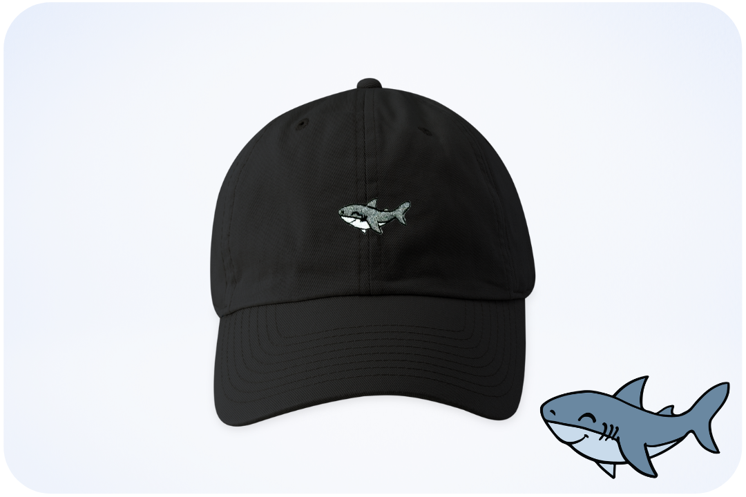 Shark Adoption Cap