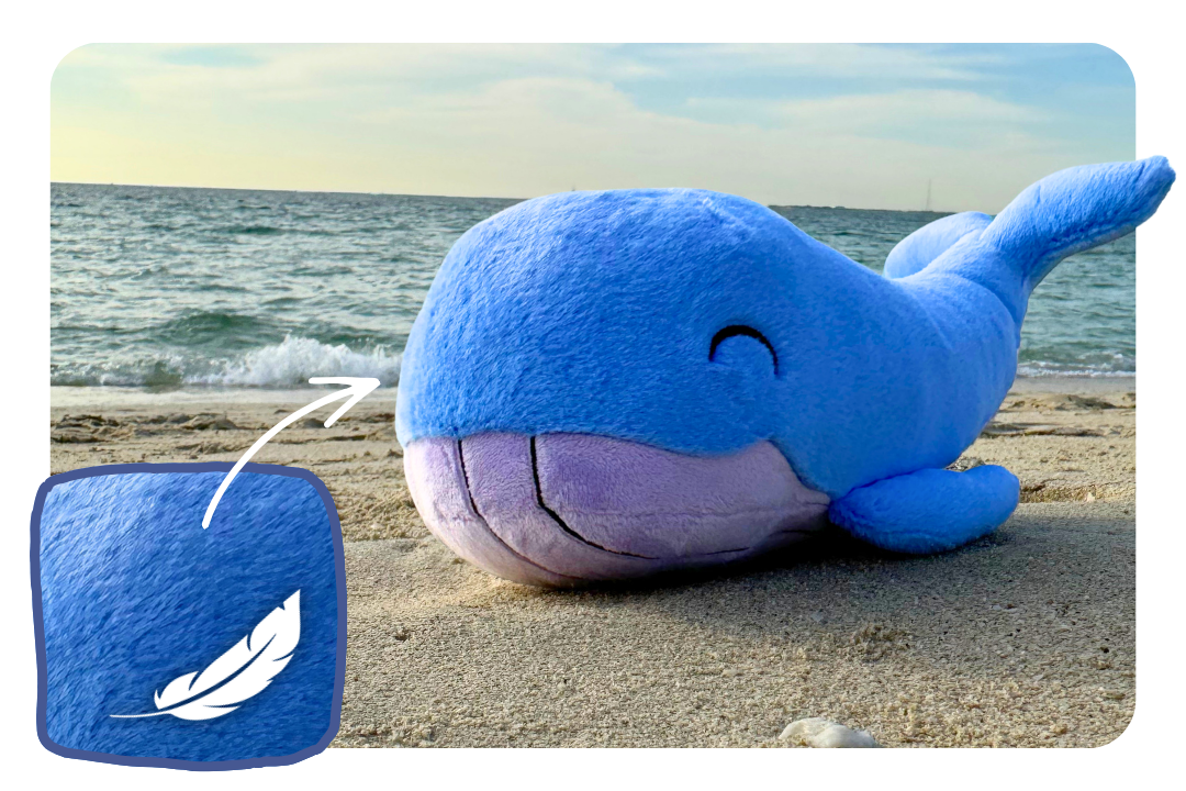 Whale Adoption Plushie