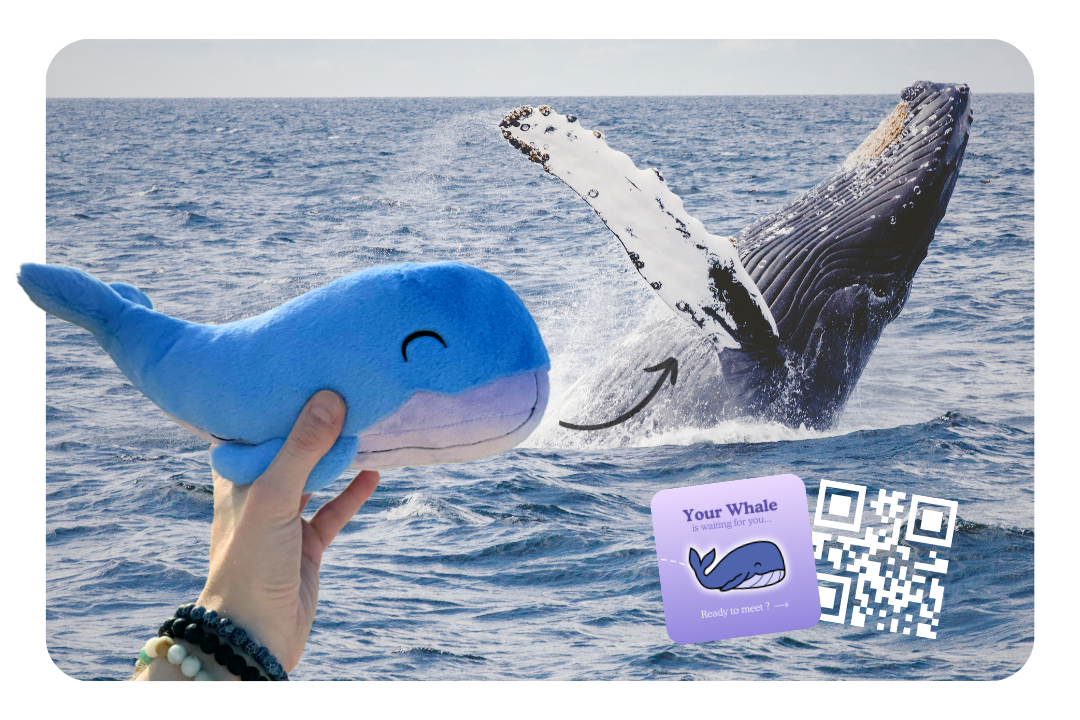 Whale Adoption Plushie