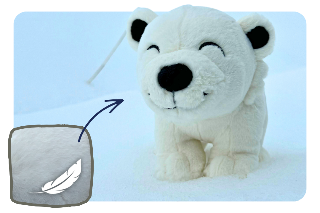 Polar Bear Adoption Plushie