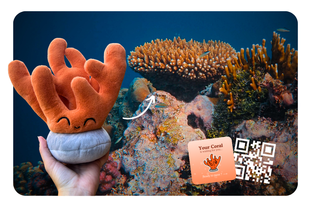 Coral Adoption Plushie