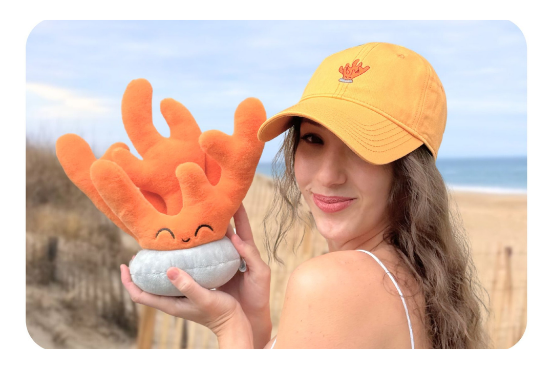 Coral Adoption Cap