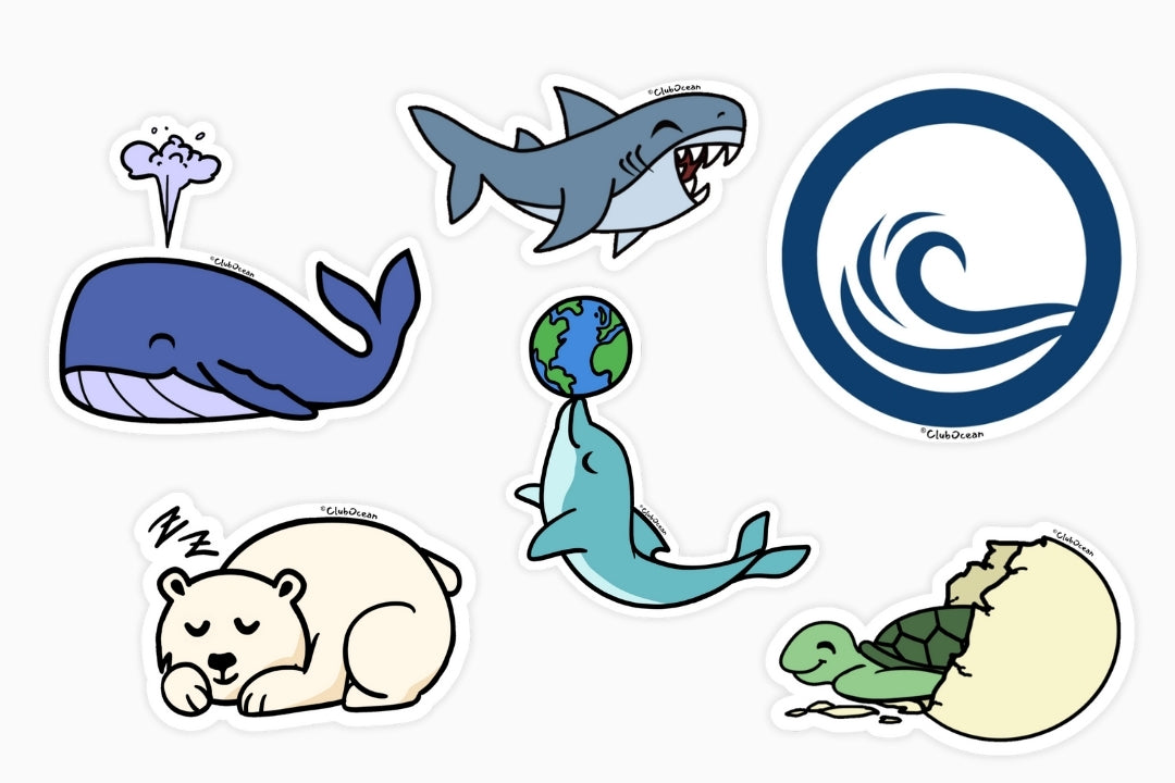ClubOcean Stickers